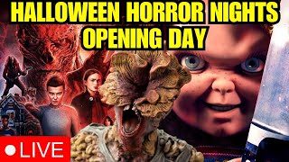 🔴 Live Opening Day Halloween Horror Nights Hollywood 2023 [upl. by Daile754]