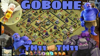 GOBOHE Golem Bowler Heiler Ckcw RH11TH11 vs TH11  3 Sterne  CoC  Clash of Clans DEUTSCHGERMAN [upl. by Marlette]