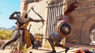 Assassins Creed Origins Stealth Kills  Outpost Clearing  Gameplay 26 [upl. by Noteek]