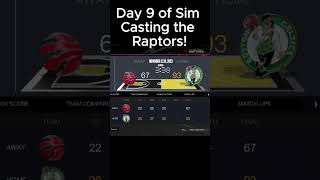 Day 9 of Sim Casting the Raptors [upl. by Adnyl]