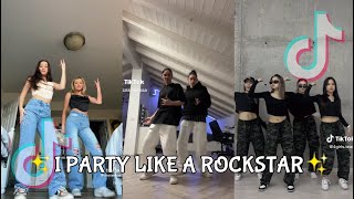 ✨I PARTY LIKE A ROCKSTAR✨  NEW TIKTOK DANCE CHALLENGE [upl. by Eshman]