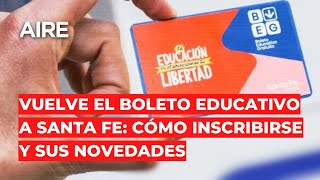 🔴 Vuelve el boleto educativo gratuito Renata Ghilotti cuenta todas sus novedades 🔴 [upl. by Ennayhs]