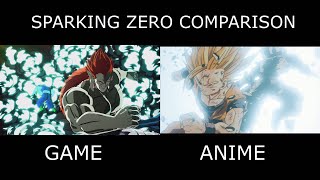 Movie Characters Side by Side Comparison Dragon Ball Sparking Zero  Anime [upl. by Delinda]