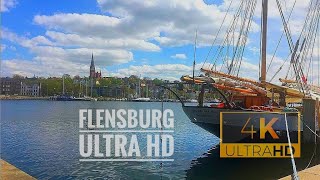 Flensburg A Drive Through Flensburg Germany in 4K 60 FPS  Ultra HD 2160p 1 [upl. by Ymarej926]