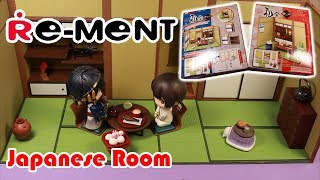 Re Ment Japanese Room Set UnboxingReview  Comparin with GSC Japanese Life [upl. by Atiekan832]