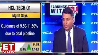 HCL Tech Revenue Beats Wipro [upl. by Ardyaf]