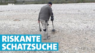 Riskante Schatzsuche auf dem Grund des Rheins  SWR  Landesschau RheinlandPfalz [upl. by Nonnad388]