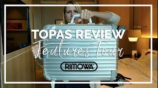 Review  RIMOWA Topas 34L Cabin Bag [upl. by Casabonne406]