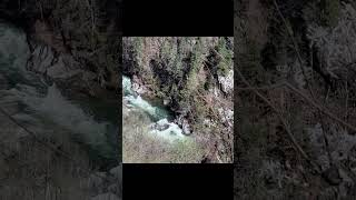 OVERLOOKING A RAGING RIVER  Tallulah Gorge SP GA  travel tourism hiking [upl. by Ardnossak]