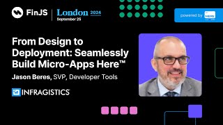 From Design to Deployment Seamlessly Build MicroApps Here™ with Infragistics [upl. by Hogan]