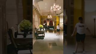 Inside tour to luxury hotel movie shoot going jaipur fairmont rajasthan shorts travelvlog [upl. by Nnylram232]