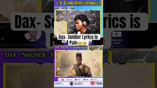 DaxSoldier Reaction turns Too Emotional🥺 🥺shortsfeed dax soldier youtubeshorts reaction rap [upl. by Aniral]