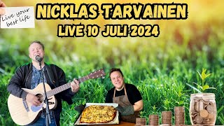 LIVE MED NICKLAS TARVAINEN 10 JULI 2024 [upl. by Cadel]