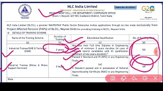 239 पदों पर ITI Diploma की भर्ती जारी ✅ NLC India Limited Recruitment 2024  NCL Technician Vacancy [upl. by Hausmann567]