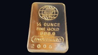 Engelhard 14 Ounce GOLD Bar [upl. by Ahsekyt726]