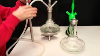 Shisha Hookah Aufbauanleitung  shishaworldcom [upl. by Aleina252]