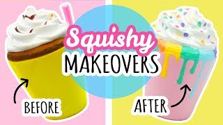 5 Squishy Makeovers  ReDecorating Cheap Squishies [upl. by Condon402]