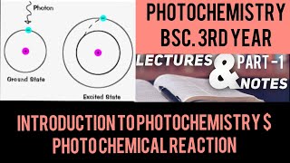 Introduction to photochemistry amp photochemical reaction [upl. by Leamhsi986]