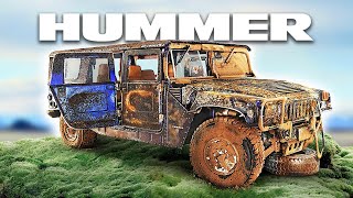 Hummer H1  Abandoned Car Restoration and Rebuild [upl. by Charita]