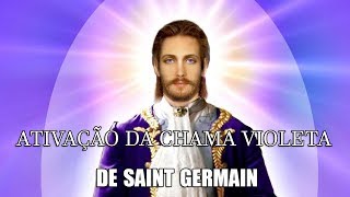 ☯ TRANSMUTAÇÃO DO EU SOU  ATIVAÇÃO DA CHAMA VIOLETA DE SAINT GERMAIN 💜 [upl. by Atteuqram249]