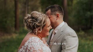 Bruiloft Thomas amp Danielle  Restaurant Boswachter Liesbosch  Cinematic Wedding Video [upl. by Llennoj]