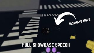 Rojutsu Blox  Full Showcase Speech [upl. by Nevear]