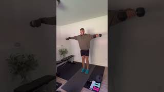 Exercise Tutorial  How to  At Home Workout  Dumbbell  Shoulders  Side Lateral Raises [upl. by Stenger]