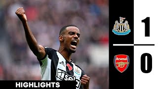 quotPremier League 202425 Newcastle Stuns Arsenal 10  All Goals amp Extended Highlights [upl. by Fruma]