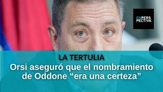 Orsi confirmó a Oddone como ministro de Economía en eventual gobierno del FA [upl. by Roydd793]