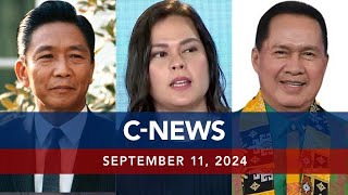 UNTV CNEWS  September 11 2024 [upl. by Cosette]