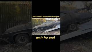 Buick Skylark first wash after 40 years shorts trending shortvideo asmr creative automobile b [upl. by Cort934]