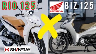 BIZ 125 2025 HONDA OU RIO 125 SHINERAY [upl. by Enrobialc]