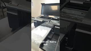 AOK A4 L805 DTF printer roll to rol print [upl. by Loggia]