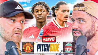 MAN UTD vs LIVERPOOL ft ArthurTV  Pitch Side LIVE [upl. by Rudman261]