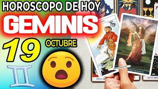 😭RECUPERAS TODO LO QUE ALGUIEN TE QUITO🛐 Geminis ♊ MONHI 🔮 Horoscopo De Hoy 19 De Octubre 2024 [upl. by Yeliah]