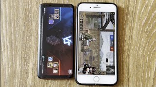 IPHONE 8 PLUS VS SAMSUNG GALAXY S9 2023  SPEED TEST [upl. by Luing884]