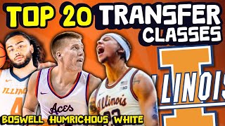 Meet The Transfers  Illinois  Top 20 College Basketball Transfer Portal Class Rankings [upl. by Eppie]