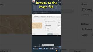 AutoCAD SuperHatch  How to Hatch With Image Files [upl. by Eppesiug380]