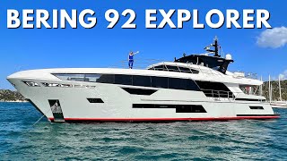 OUR YACHT Build UPDATE amp BERING 92 EXPLORER SuperYacht Tour  EXPEDITION Liveaboard Trawler [upl. by Nnyllatsyrc]