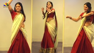 குத்தாட்டம் போட்ட Director Shankar மகள்  Aditi Shankar dance For Kanja Poovu Kannala  Viruman [upl. by Nnorahs]