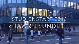 Studienstart 2016 ZHAW Gesundheit [upl. by Venterea270]