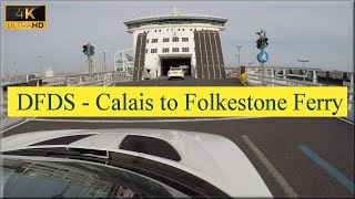 DFDS  Calais to Dover by Ferry in a car  How to and What to expect [upl. by Mauve]