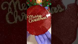 christmas resincoasters resinornaments diy resincrafts [upl. by Anitsirk]