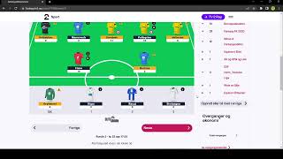 Eliteserien Fantasy 2023  Litt om runde 3  Litt om YT ligaen min  litt tanker om runde 4  Ep15 [upl. by Darcey]