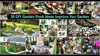 20 DIY Garden Rocks amp Stone ideas For Impressive Look of Your Garden [upl. by Anastasius158]