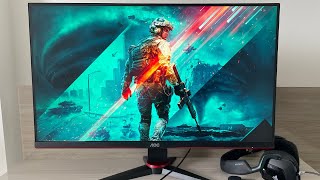 Monitor Gamer AOC Sniper 27 Polegadas Full HD IPS 75HZ 1ms 27G2HE5 Monitor Gamer bom e barato [upl. by Ycats289]