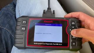 Icarsoft MB 20 en Español Scanner para Mercedes Benz  Fallos ESP [upl. by Navonod]