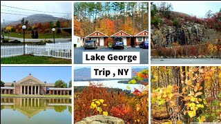 Our Trip To Lake George In Fall Season  Breakfast with Kids  Pakistani Mom in America 🇺🇸 [upl. by Egiaf]