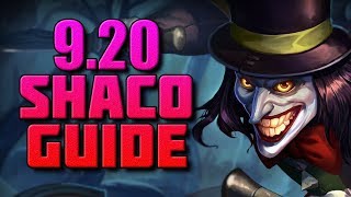 SHACO GUIDE for 920 AS QUICK AS POSSIBLE Runes Items Skill Order Jungle Clears [upl. by Fransisco421]