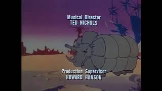 The Herculoids Closing Credits 1967 Hanna Barbera [upl. by Notirb]